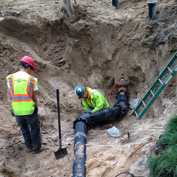 Residential Water Service Line Repair | Orange Sewer Services
